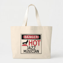 Musicien de jazz chaud sacs
