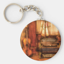 Musicus - de Viool en Accordian Sleutel Hanger