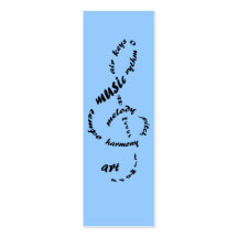 musique à mes oreilles modèle de carte de visite