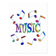 Musique Carte Postale