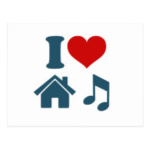 Musique de Chambre d'amour Cartes Postales