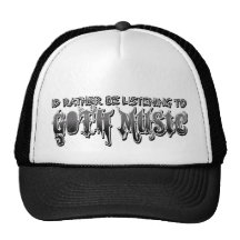 Musique de Goth Casquettes De Camionneur
