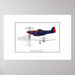 Mustang P51 Poster