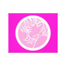 muuhh - waifu mignon d'anime - rose de Sakura de > Toile Tendue
