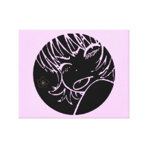 muuhh - waifu mignon d'anime - rose de Sakura de > Toile Tendue Sur Châssis