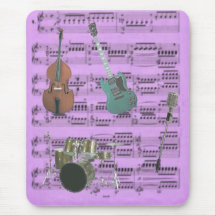 Muziek in Uw Mousepad Muis Mat
