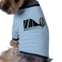 Muzikale Hoofdtelefoons Honden Shirt