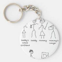 My-Family-4 Porte-clefs