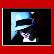 Mystère de chapeau cartes postales