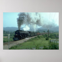 N&W 2-6-6-4 articulé Affiches