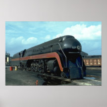 N&W 4-8-4 AFFICHE