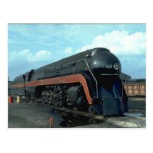 N&W 4-8-4 CARTE POSTALE