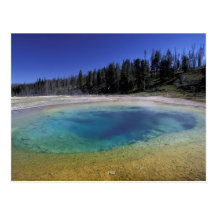 Na, parc national des Etats-Unis, Wyoming, Yellows Carte Postale