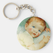 Naissance/anniversaire de bébé porte-clef