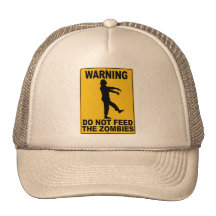 N'alimentez pas les zombis casquette de camionneur