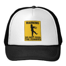 N'alimentez pas les zombis casquette de camionneur