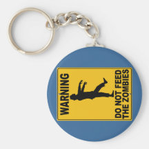 N'alimentez pas les zombis porte-clefs