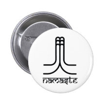 Namaste Badges Avec Agrafe