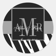 Namen van het Monogram van de Stickers van het huw