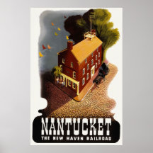 Nantucket le Massachusetts Poster
