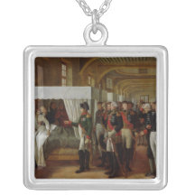 Napoleon die het Ziekenhuis van Invalides bezoeken Gepersonaliseerde Ketting