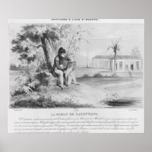 Napoléon I sur l'île de la Ste.Hélène Affiches