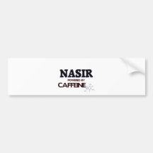 Nasir a actionné par la caféine adhésifs pour voiture