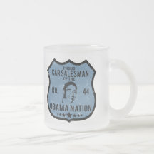 Nation d'Obama de vendeur de voiture Tasse