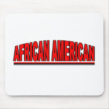 Nationaliteiten - "Afrikaanse Amerikaan " Muis Matten