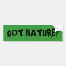NATURE OBTENUE ? AUTOCOLLANT POUR VOITURE