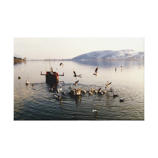 natuur stretched canvas prints