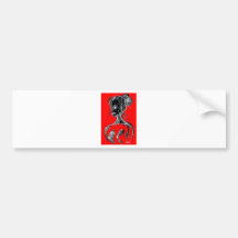 Natuurlijk Rood Bumpersticker
