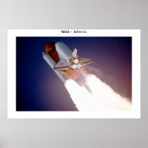 Navette spatiale l'Atlantide Affiches