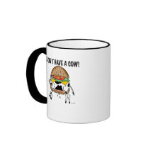 N'ayez pas une vache ! tasse