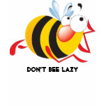 Ne font pas la chemise paresseuse d'abeille pour d t-shirts