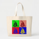 Ne marchez pas sur moi sacs en toile