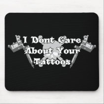 Ne vous inquiétez pas Tattoos2 tapis de souris