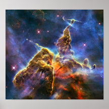 Nébuleuse de Carina (télescope de Hubble) Affiche