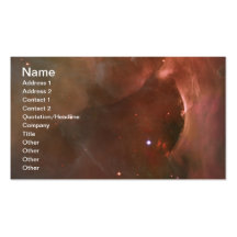 Nébuleuse de NASAs Carina Modèle De Carte De Visite