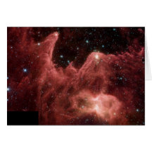 Nébuleuse d'Eagle de télescope de la NASA Spitzer Carte De Vœux