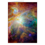 Nébuleuse d'Orion (télescopes de Hubble et de Spit Carte De Vœux