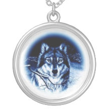 Neckalace de salut de loup colliers