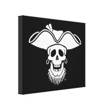 Neckbeard Pirate™ Stretched Canvas Prints