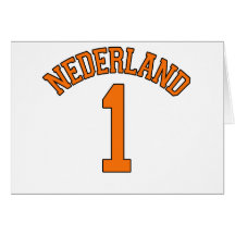 NEDERLAND de Nederlandse Macht van het Honkbal van Wenskaart