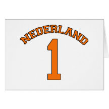 NEDERLAND de Nederlandse Macht van het Honkbal van Wenskaart