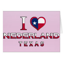 Nederland, Texas Wenskaart