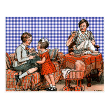 Nederlandse familie wenskaarten