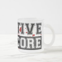 Negatieve Hardcore Witte Mok