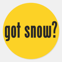 neige obtenue ? autocollants