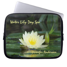 Nénuphar - peau exécutive d'ordinateur portable d' trousse ordinateur